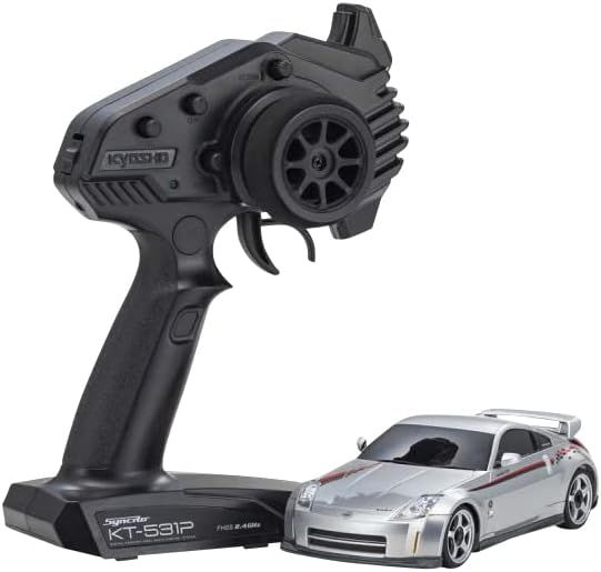 Kyosho 32346S MR03RWD Nissan Fairlady Z (Z33) Nismo S-tune Silver - BanzaiHobby