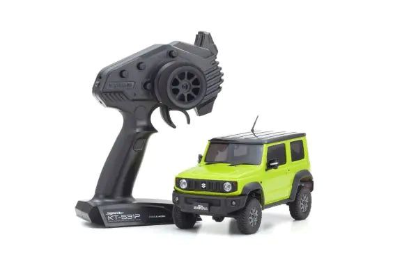 Kyosho 32534Y MINI-Z 4x4 readyset Suzuki Jimny Sierra Kinetic Yellow - BanzaiHobby