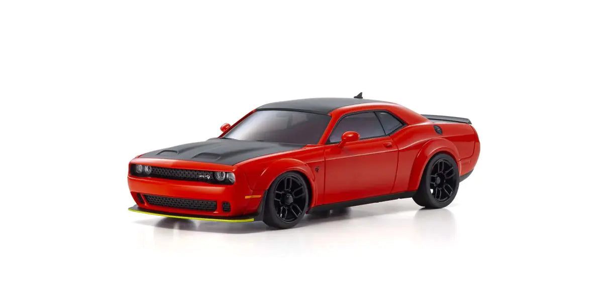 Kyosho 32621R MINI-Z AWD DODGE CHALLENGER SRT HELLCAT REDEYE Tor Red - BanzaiHobby