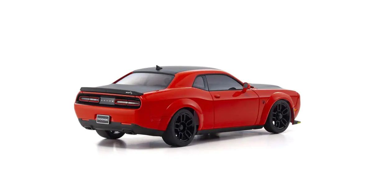 Kyosho 32621R MINI-Z AWD DODGE CHALLENGER SRT HELLCAT REDEYE Tor Red - BanzaiHobby