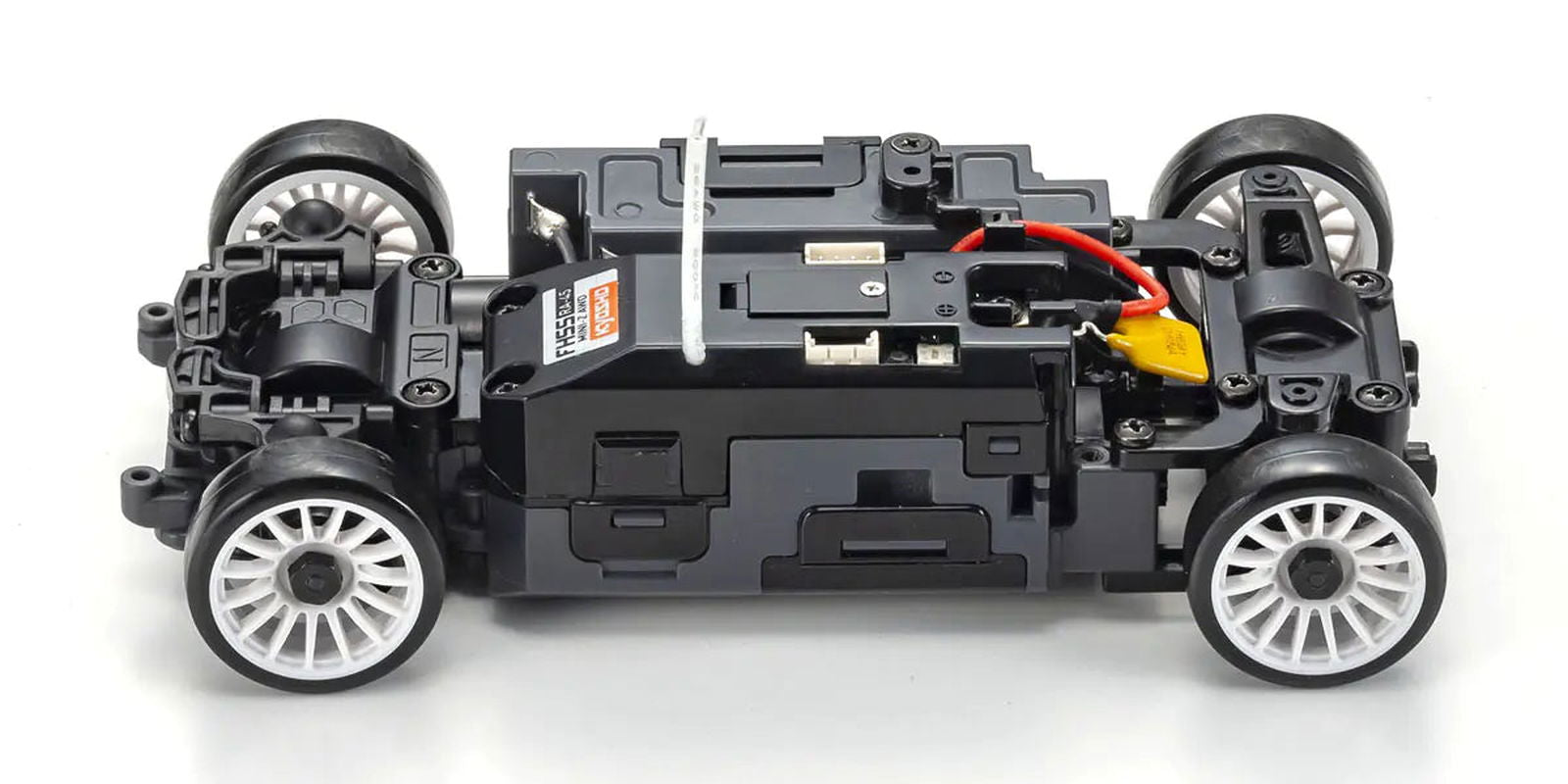 Kyosho 32640PW MINI-Z AWD Toyota GRMN YARIS CIRCUIT PACKAGE White Pearl - BanzaiHobby