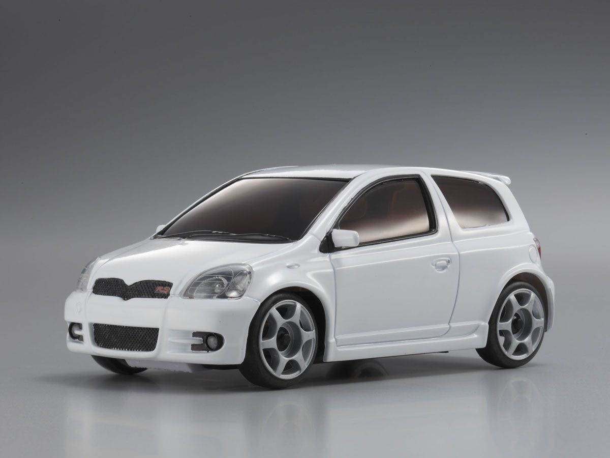 Kyosho 32708W TOYOTA Vitz RS  White - BanzaiHobby