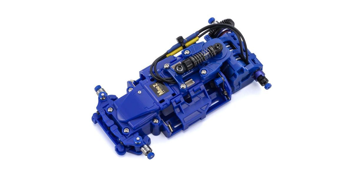Kyosho 32793SP MINI-Z Racer MR-03EVO SP Chassis Set Blue Limited - BanzaiHobby