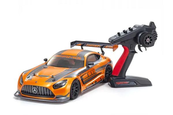 Kyosho 34424C 1:10 Scale Radio Controlled Electric Powered 4WD FAZER Mk2 FZ02 Series readyset 2020 Mercedes-AMG GT3 - BanzaiHobby