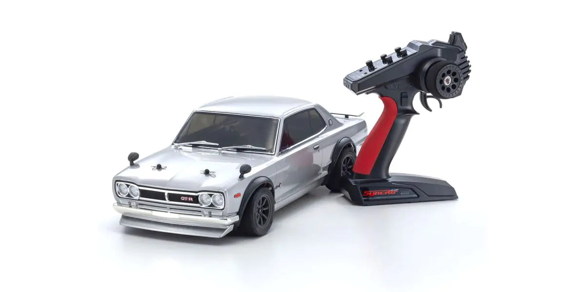 Kyosho 34425T1C FAZER Mk2 FZ02 NISSAN SKYLINE 2000GT-R(KPGC10) Tuned Ver. Silver - BanzaiHobby