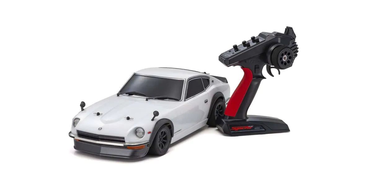 Kyosho 34427T1 FAZER Mk2 FZ02 1971 DATSUN 240Z Tuned Ver. White RTR - BanzaiHobby