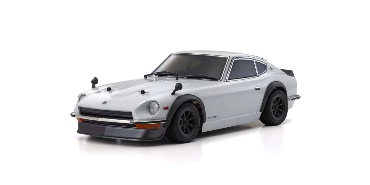 Kyosho 34427T1 FAZER Mk2 FZ02 1971 DATSUN 240Z Tuned Ver. White RTR - BanzaiHobby