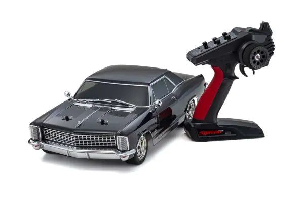 Kyosho 34434T1 1:10 Scale Radio Controlled Electric Powered 4WD FAZER Mk2 FZ02L Series readyset 1965 Buick® Riviera™ Regal Black - BanzaiHobby