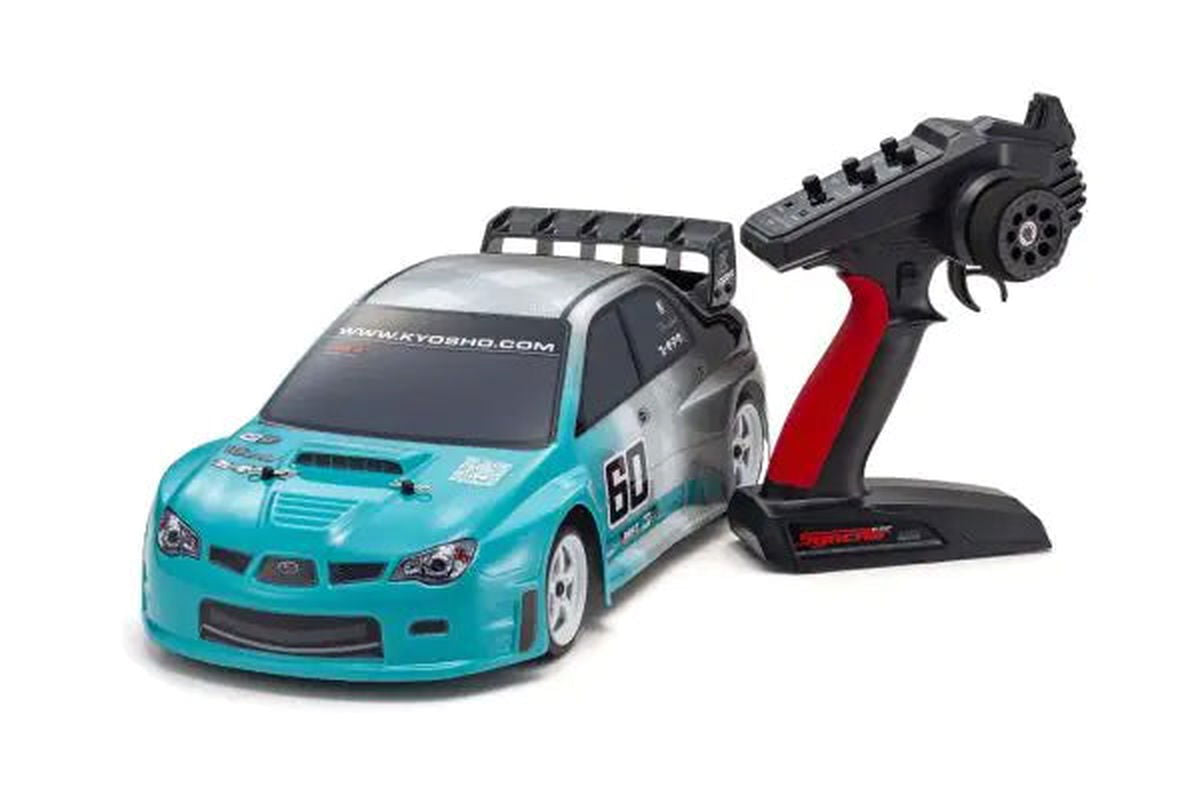 Kyosho 34473T1 1:10 Scale Radio Controlled Electric Powered 4WD FAZER Mk2 FZ02-D readyset SUBARU IMPREZA 2006 Color Type 1 - BanzaiHobby