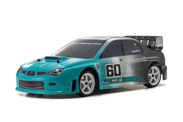 Kyosho 34473T1 1:10 Scale Radio Controlled Electric Powered 4WD FAZER Mk2 FZ02-D readyset SUBARU IMPREZA 2006 Color Type 1 - BanzaiHobby