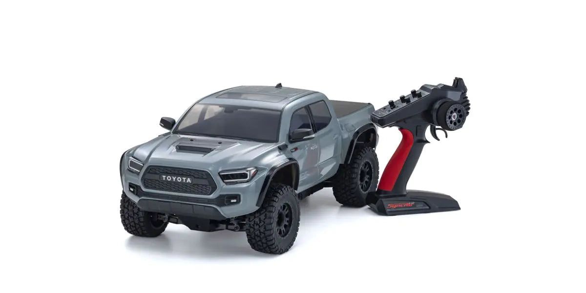 1:10 Scale 2-3S Powered Toyota Tacoma TRD Pro In Lunar Rock And Electric Limepart