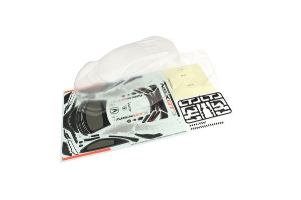 Kyosho 39213C Acura NSX Non Decoration Body Set(Pure Ten) - BanzaiHobby