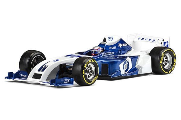 Kyosho 612075 F26 Clear Body for 1:10 Formula 1 - BanzaiHobby