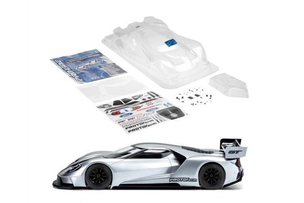 Kyosho 612078B Ford GT Light Weight Clear Bodyfor 190mm - BanzaiHobby
