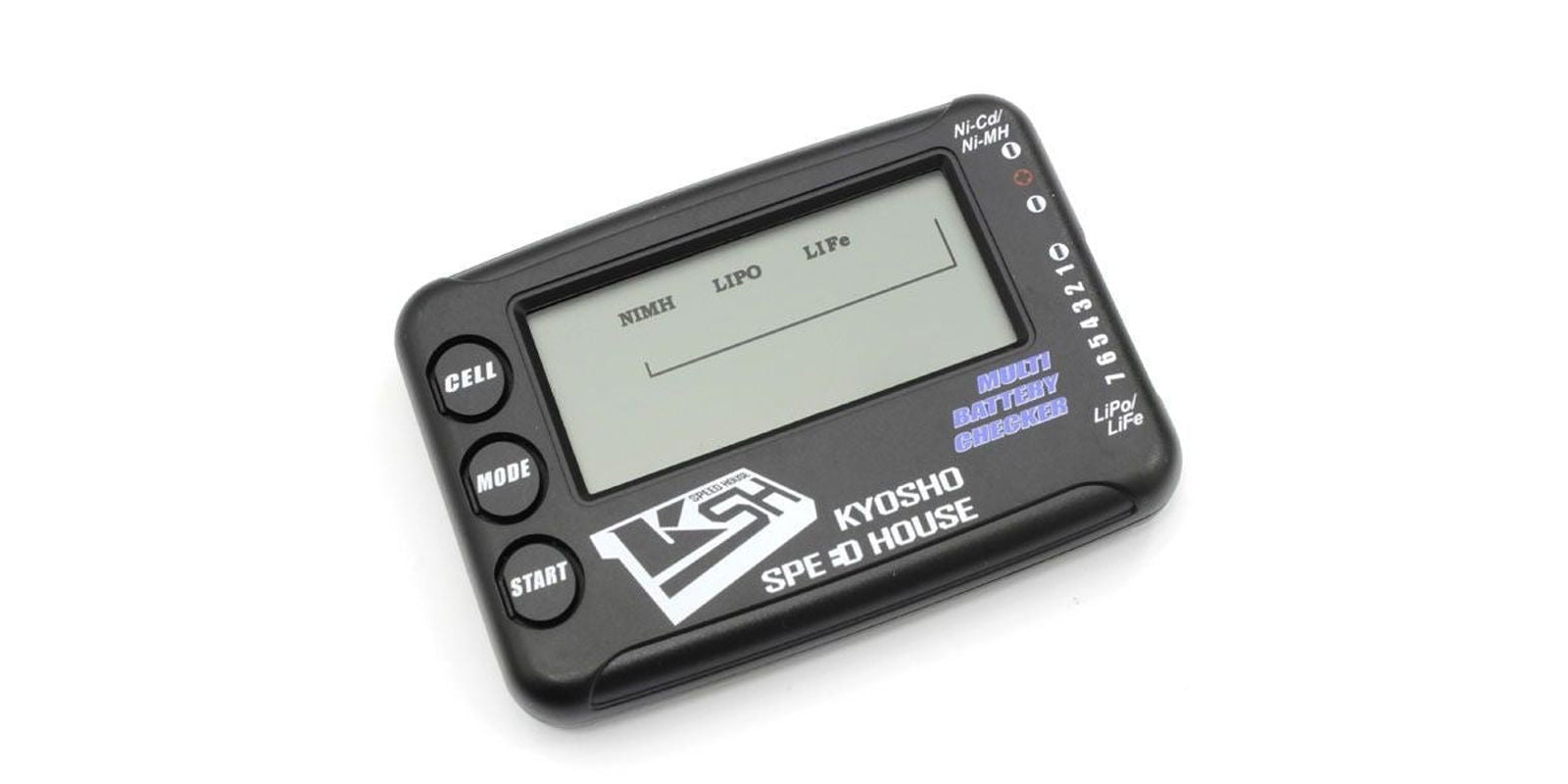 Kyosho 80907 SPEED HOUSE Multi Battery Checker - BanzaiHobby