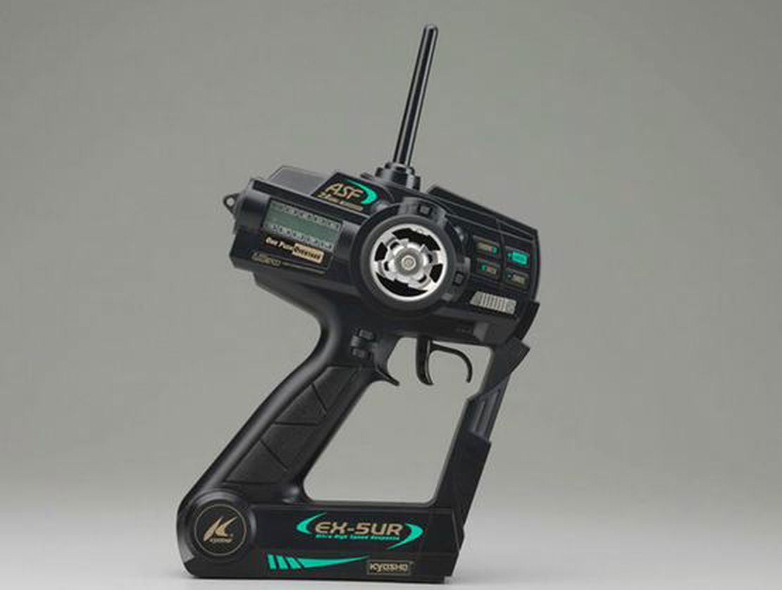 Kyosho 82012 Perfex EX-5UR ASF 2.4GHz 3 Channel Transmitter - BanzaiHobby