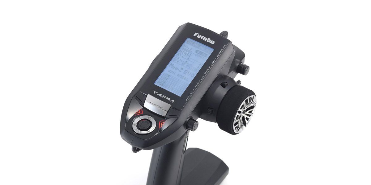 Kyosho 82050 Futaba 4PM (TX) & Double Receiver Unit Set (RX x 2) - BanzaiHobby
