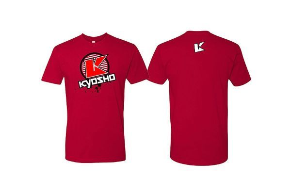 Kyosho 88008XL XL Red K Circle Short Sleeve - BanzaiHobby