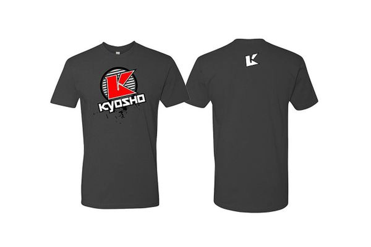 Kyosho 88009XL XL Grey K Circle Short Sleeve - BanzaiHobby