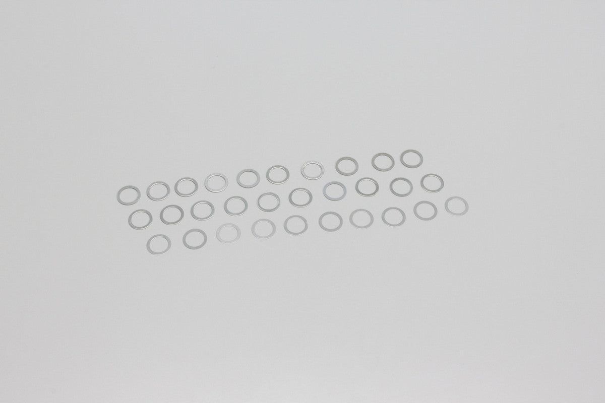 Kyosho 96046 6x8mm Shim Set 0.1,0.2,0.3 mm (10pcs each) - BanzaiHobby
