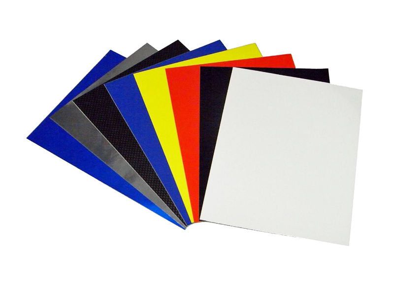 Kyosho 96721W D-Flex Color Decal White - BanzaiHobby