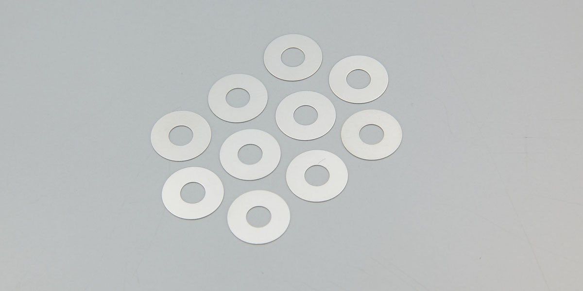 Kyosho 96775 4x10x0.15mm Shim 10Pcs - BanzaiHobby