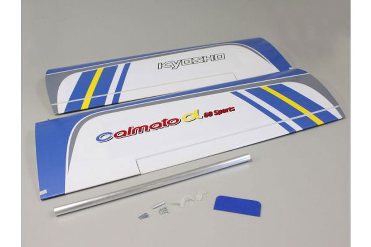 Kyosho A1236-11BL Main Wing Set(CALMATO Alpha60 Sports Blu - BanzaiHobby
