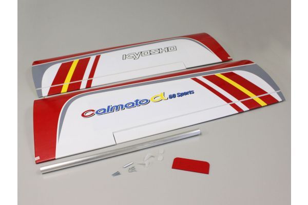 Kyosho A1236-11R Main Wing Set(CALMATO Alpha60 Sports Red - BanzaiHobby
