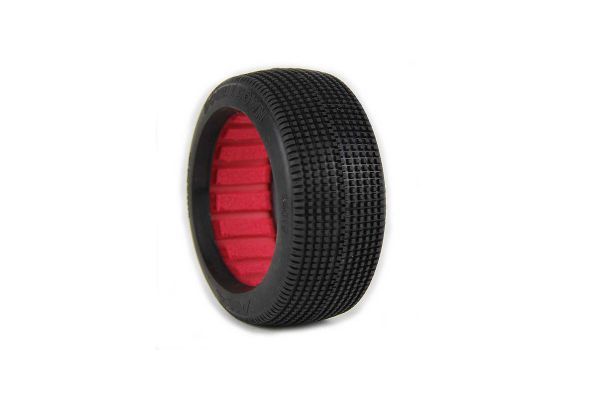 Kyosho AKA14019VR 1:8 BUGGY DOUBLE DOWN SUPER SOFT WITH RED INSE - BanzaiHobby