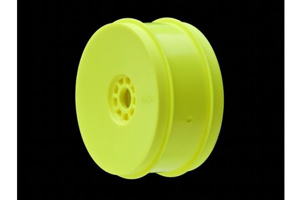 Kyosho AKA24003YB 1:8 Buggy EVO Wheels Yellow (4pcs.) - BanzaiHobby