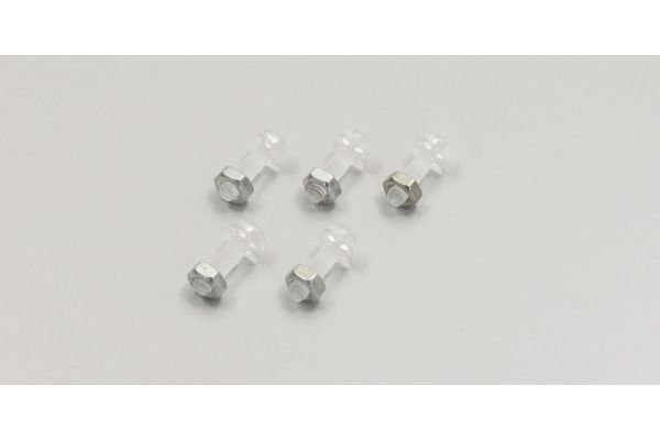 Kyosho B6543-07-1 Plastick Safety M3 Screw for rudder(5pcs) - BanzaiHobby