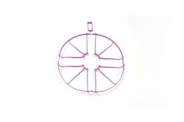 Kyosho DR004PUR Propeller Guard __Wing Stay Set (Purple) - BanzaiHobby