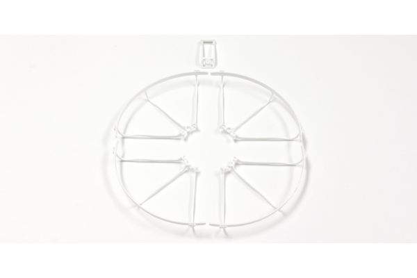 Kyosho DR004W Propeller Guard __Wing Stay Set(White) - BanzaiHobby