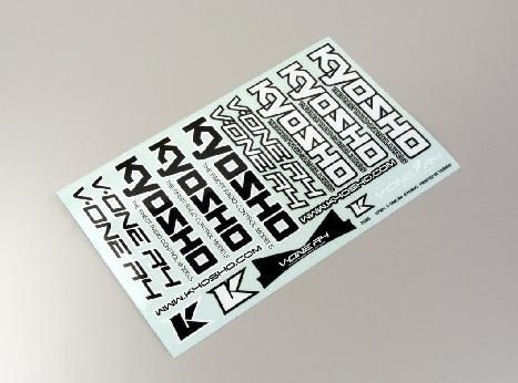 Kyosho Decals Sheet (R4) - BanzaiHobby