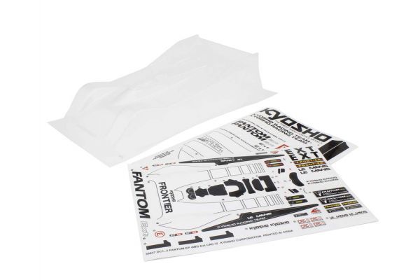 Kyosho EFB002 CRC2 Non-Decoration Body (FANTOM EP) - BanzaiHobby