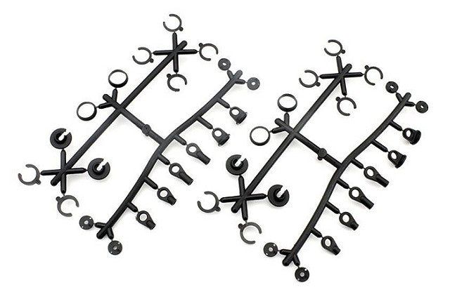 Kyosho FA554-1 TC Short Shock Plastic Parts Set FZ02 - BanzaiHobby