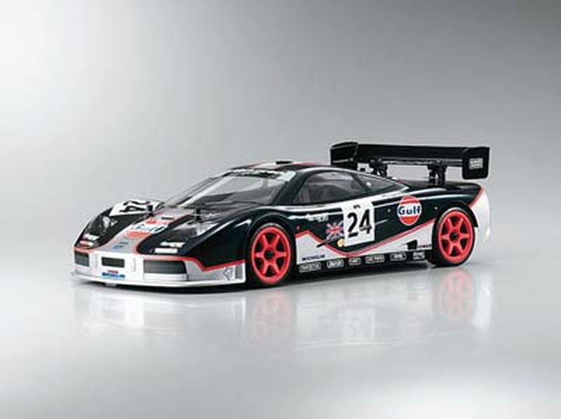Kyosho FAB009 Painted Body McLaren F1 GTR Gulf Racing - BanzaiHobby