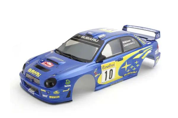 Kyosho FAB612BL SUBARU IMPREZA WRC 2002 Decoration Body Set - BanzaiHobby
