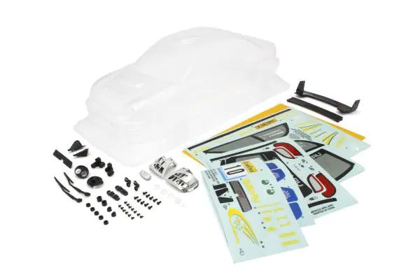 Kyosho FAB612 SUBARU IMPREZA WRC 2002 Non-Decoration Body Set FZ02-R - BanzaiHobby