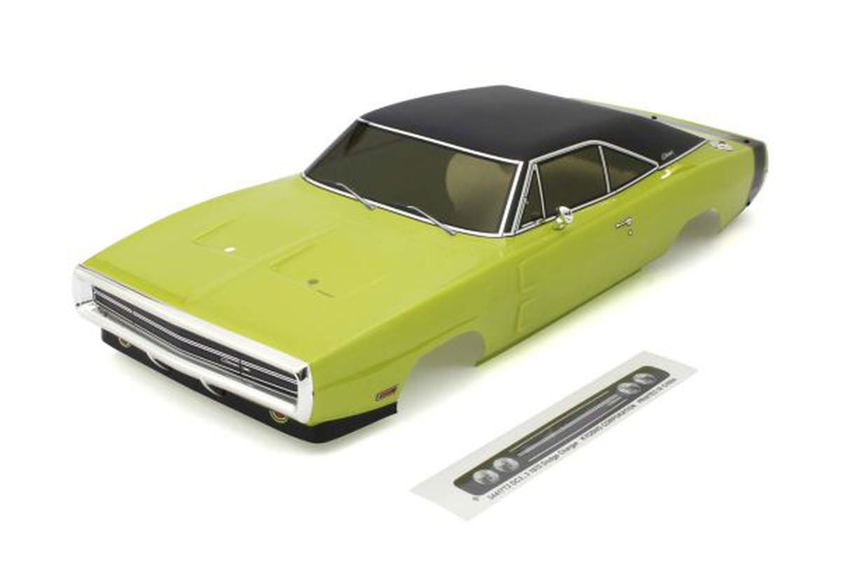 Kyosho FAB703GN 1970 Dodge Charger Sublime Decoration Body Set - BanzaiHobby
