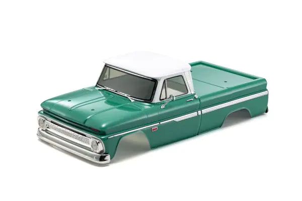 Kyosho FAB712LG 1966 Chevy® C10 Fleetside Pickup Light Green Decoration Body Set - BanzaiHobby