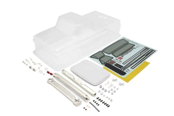Kyosho FAB712 1966 Chevy® C10 Fleetside Pickup Non-Decoration Body Set - BanzaiHobby