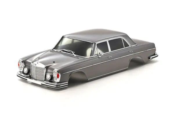 Kyosho FAB713BE 1971 Mercedes-Benz 300 SEL 6.3 Beige Gray Decoration Body Set - BanzaiHobby