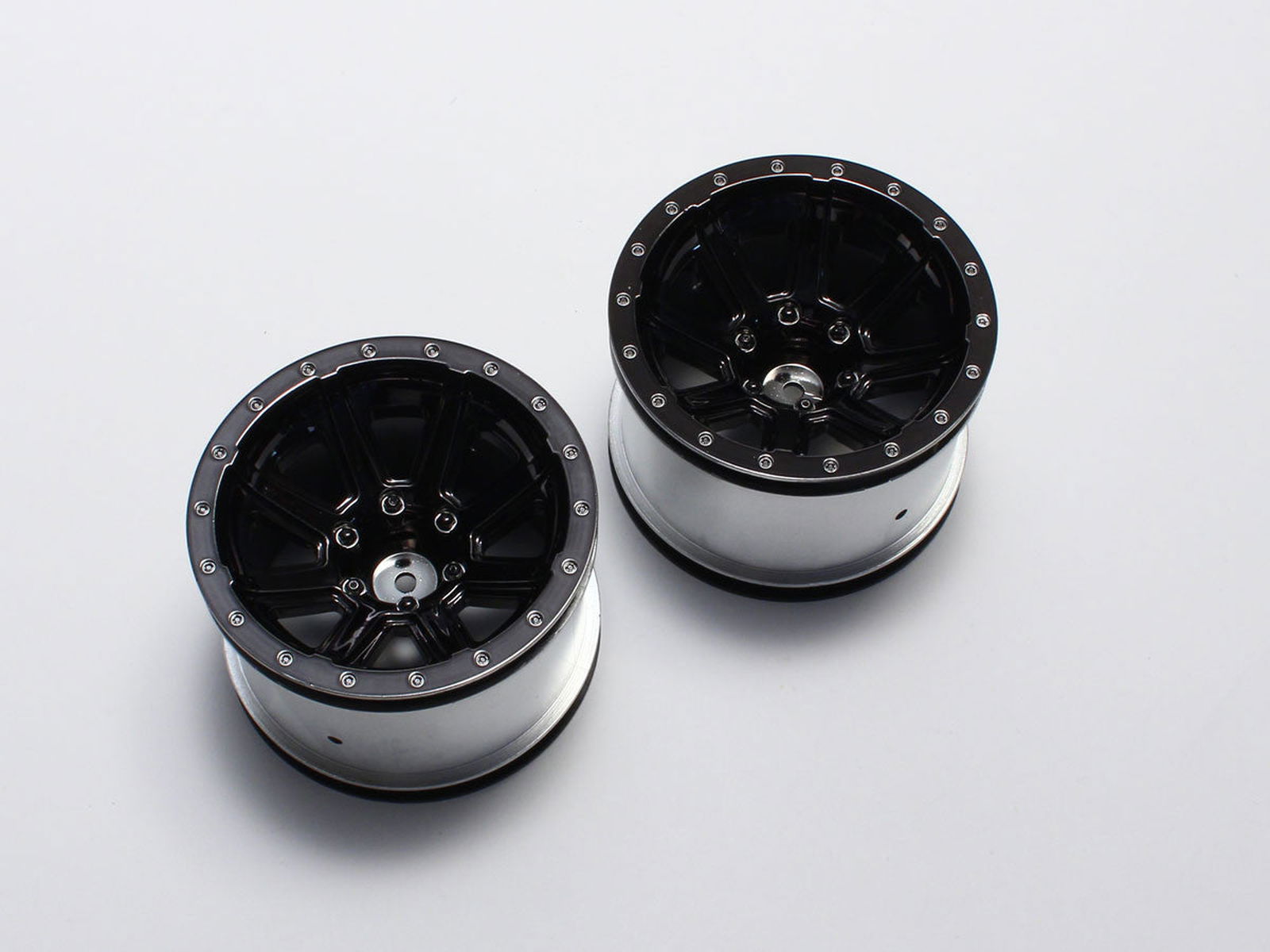 Kyosho FAH301BC RAGE VE Metallic Black Wheels - BanzaiHobby