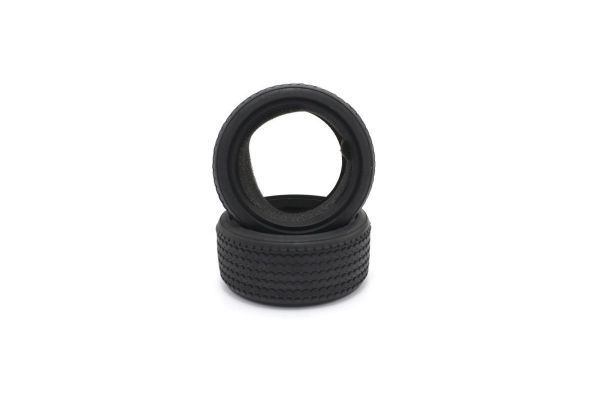 Kyosho FAT703M Vintage TC Tire FZ02 (M) (2pcs) - BanzaiHobby