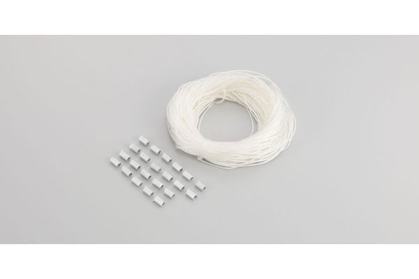 Kyosho FO25C Cord (White) (FORTUNE612Ⅲ) - BanzaiHobby
