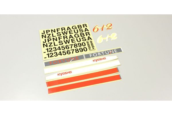 Kyosho FO52 Decal (FORTUNE612__) - BanzaiHobby