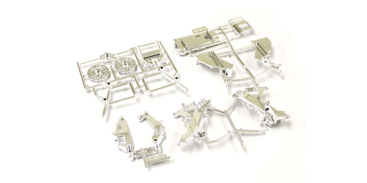Kyosho GPW13C Chrome Plated Frame Set - BanzaiHobby
