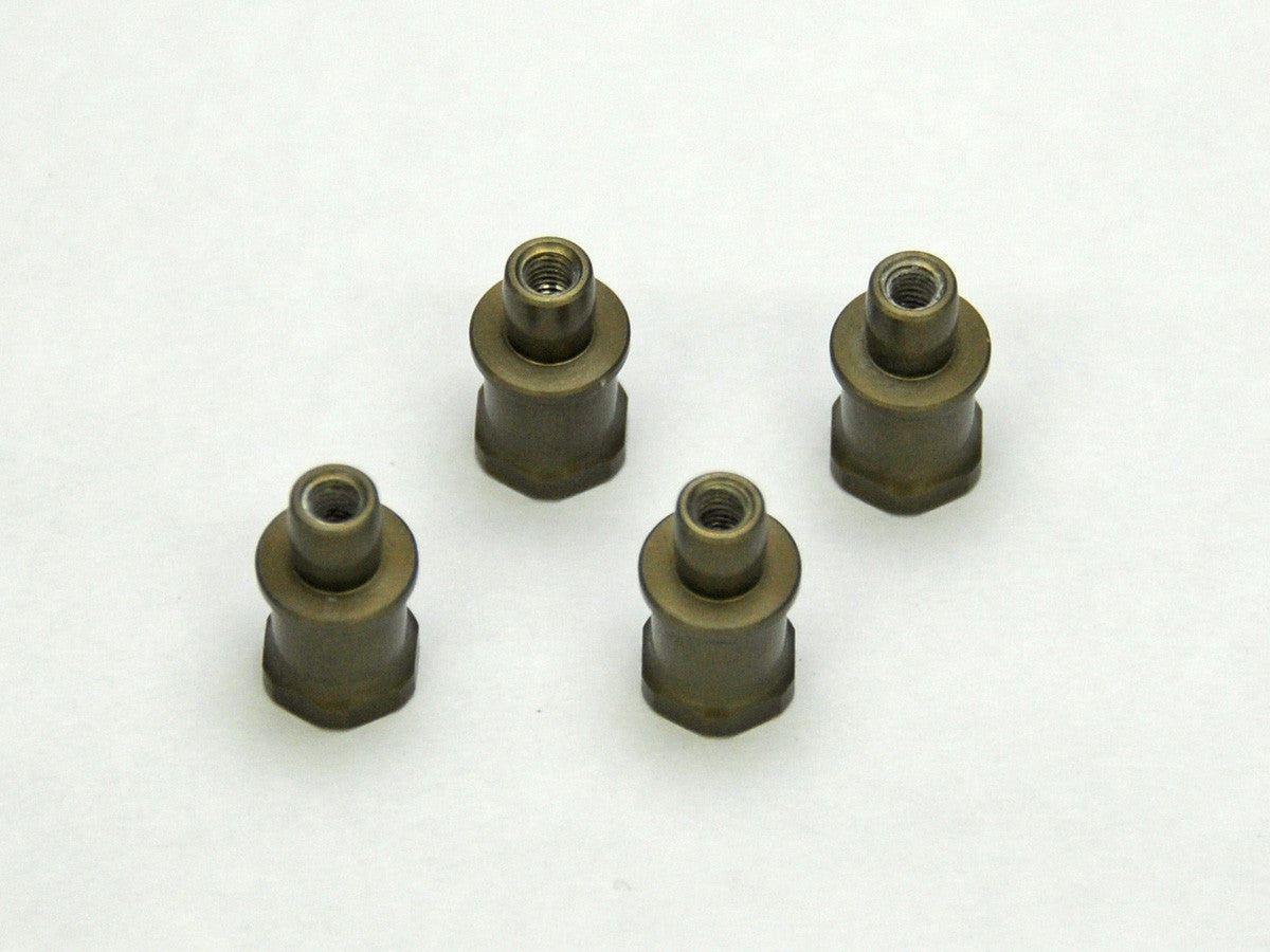 Kyosho IF346-04L Lightweight Big Bore Shock Bushings 7075 Aluminum 4pc - BanzaiHobby