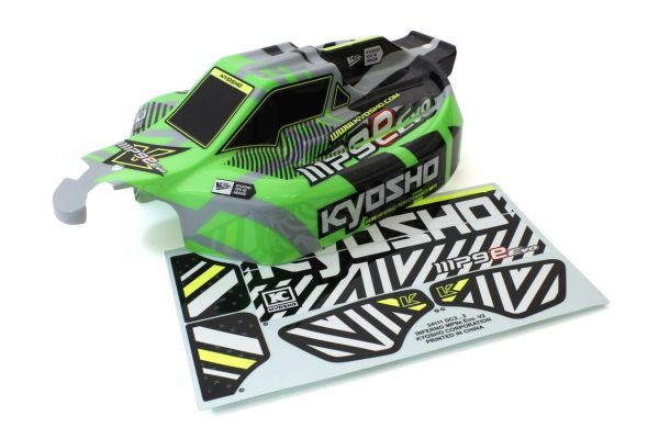 Kyosho IFB118GRB INFERNO MP9e Evo.V2 Decoration Body Set(Green) - BanzaiHobby